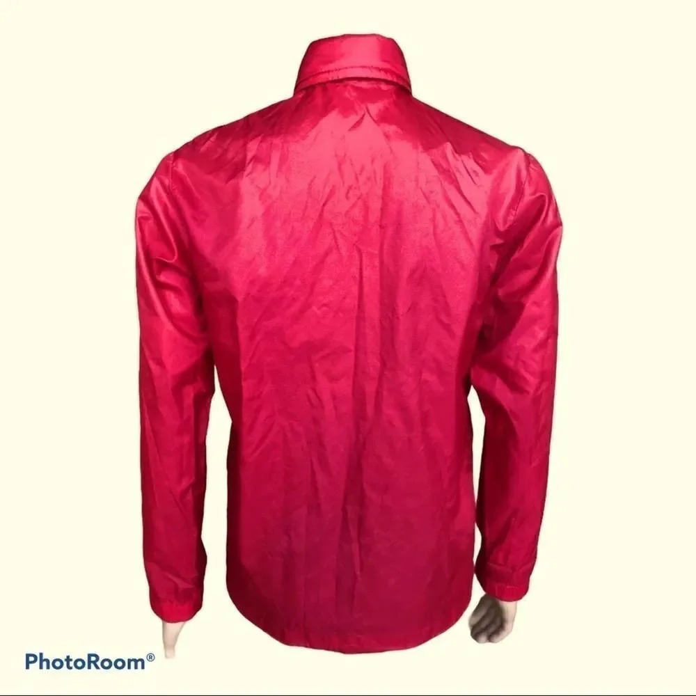 Vintage LL BEAN Red Windbreaker Aspen Anorak Sz L